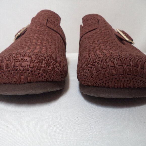 Skechers Too Late Arch Fit Granola Recycled Vegan Washable Knit Mules NEW Size 9 - Picture 4 of 12